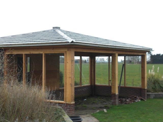 dakgoot tuinhuisje